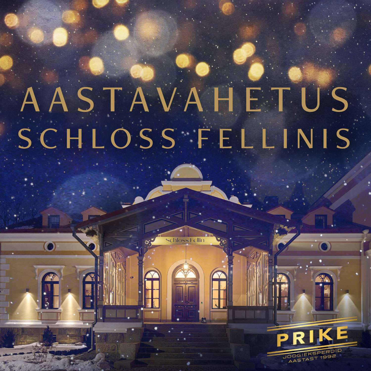 Luksuslik ja romantiline aastavahetus Schloss Fellinis